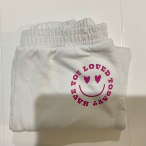 🔴Art Class White Joggers